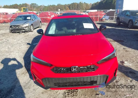 2025 Honda Civic Hybrid Sport/Sport Touring z USA, uszkodzony, nr VIN 2HGFE4F85SH351521